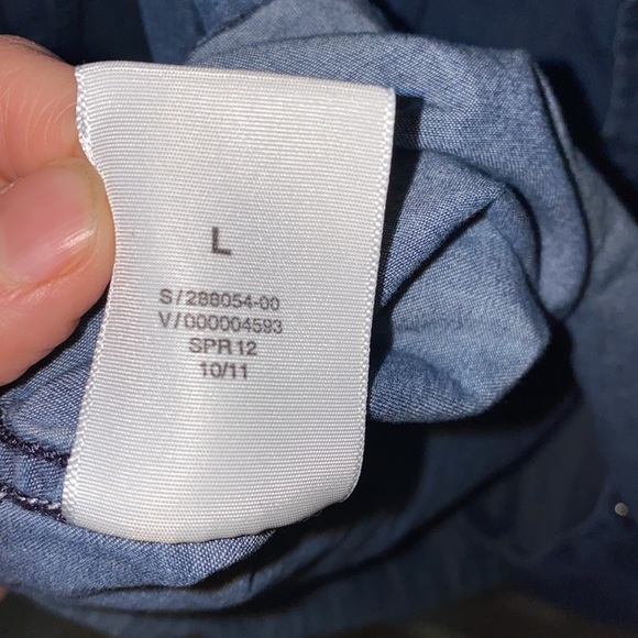 Gap Denim Women’s Western Button Down Shirt EUC - Picture 9 of 10